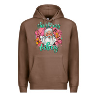 Chestnut christmas vibes santa Premium Hoodie - AdoDesignShop