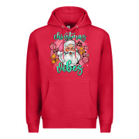 Cardinal christmas vibes santa Premium Hoodie - AdoDesignShop