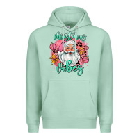 Seafoam christmas vibes santa Premium Hoodie - AdoDesignShop