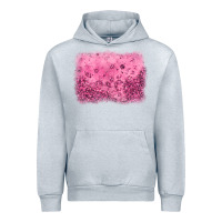 Heather Grey pink glitter background Urban Hoodie - JahusDesignShop