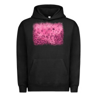 Pigment Black pink glitter background Urban Hoodie - JahusDesignShop