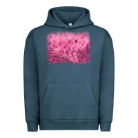Pigment Midnight Navy pink glitter background Urban Hoodie - JahusDesignShop