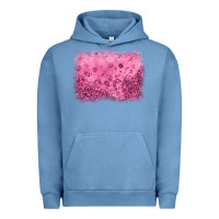 Pigment Pebble Blue pink glitter background Urban Hoodie - JahusDesignShop