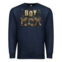 Navy boy mom Premium Sweatshirt - Zillion Design Studio