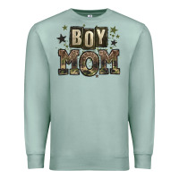 Seafoam boy mom Premium Sweatshirt - Zillion Design Studio