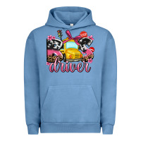 Pigment Pebble Blue bus driver Urban Hoodie - AdoDesignShop