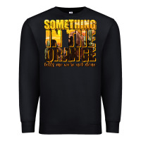 Black something in the orange western Premium Sweatshirt - texasbilliewilder