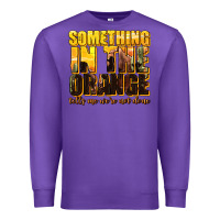 Purple something in the orange western Premium Sweatshirt - texasbilliewilder