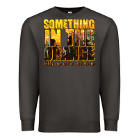 Smoke something in the orange western Premium Sweatshirt - texasbilliewilder