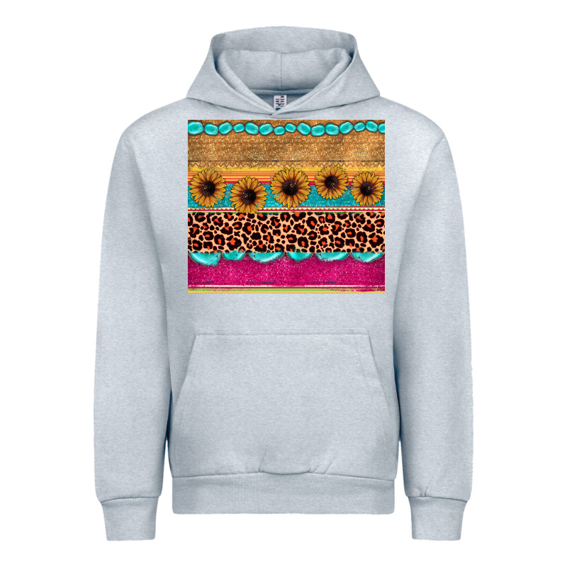 Leopard Sunflower Gemstone Urban Hoodie by JahusDesignShop | Teevron