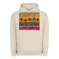 Pigment French Oak leopard sunflower gemstone Urban Hoodie - JahusDesignShop
