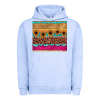 Pigment Grape Ice leopard sunflower gemstone Urban Hoodie - JahusDesignShop