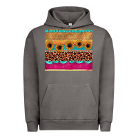 Pigment Tornado leopard sunflower gemstone Urban Hoodie - JahusDesignShop
