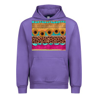Tulip leopard sunflower gemstone Urban Hoodie - JahusDesignShop