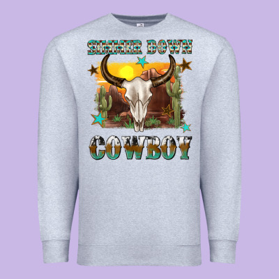 Premium Sweatshirt simmer down cowboy