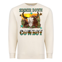 Sandshell simmer down cowboy Premium Sweatshirt - texasbilliewilder