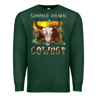 Sports Green simmer down cowboy Premium Sweatshirt - texasbilliewilder