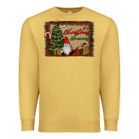 Antique Gold It's Christmas Gnomes Premium Sweatshirt - RanaPortraitStore
