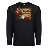 Black It's Christmas Gnomes Premium Sweatshirt - RanaPortraitStore