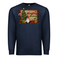 Navy It's Christmas Gnomes Premium Sweatshirt - RanaPortraitStore