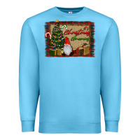 Ocean Blue It's Christmas Gnomes Premium Sweatshirt - RanaPortraitStore