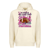 Sandshell in october we wear pink and watch football Premium Hoodie - AdoDesignShop