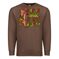 Chestnut steppin into black history Premium Sweatshirt - Zillion Design Studio