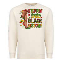 Sandshell steppin into black history Premium Sweatshirt - Zillion Design Studio