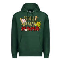 Sports Green ballpark mama Premium Hoodie - JahusDesignShop