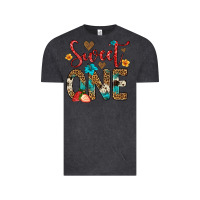 Vintage Black sweet one strawberry Vintage Tee - Artiststas