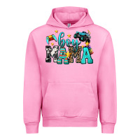 Fuchsia Pink boy mama Urban Hoodie - AdoDesignShop
