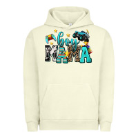 Pigment Pistachio boy mama Urban Hoodie - AdoDesignShop