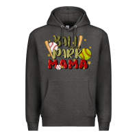 Charcoal Heather ballpark mama Premium Hoodie - JahusDesignShop