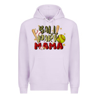 Lilac ballpark mama Premium Hoodie - JahusDesignShop