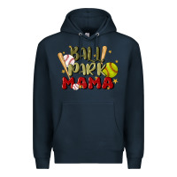 Navy ballpark mama Premium Hoodie - JahusDesignShop