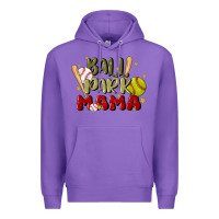 Purple ballpark mama Premium Hoodie - JahusDesignShop