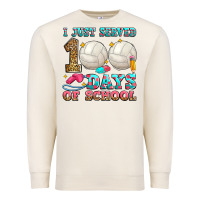 Sandshell i just served 100 days of school volleyball Premium Sweatshirt - Zillion Design Studio