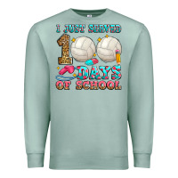 Seafoam i just served 100 days of school volleyball Premium Sweatshirt - Zillion Design Studio