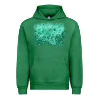 Emerald green glitter background Urban Hoodie - JahusDesignShop