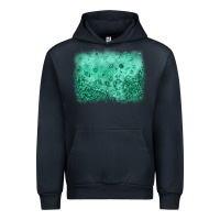 Navy green glitter background Urban Hoodie - JahusDesignShop