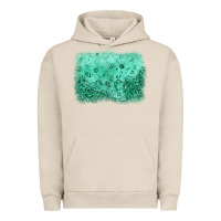 Pigment French Oak green glitter background Urban Hoodie - JahusDesignShop
