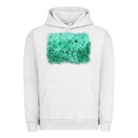 Pigment Lunar Rock green glitter background Urban Hoodie - JahusDesignShop