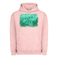 Pigment Salmon green glitter background Urban Hoodie - JahusDesignShop
