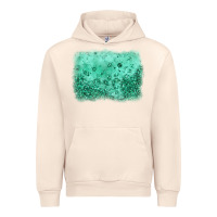 Sandshell green glitter background Urban Hoodie - JahusDesignShop