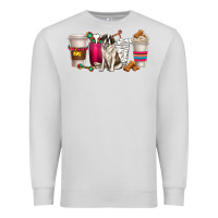 Dove Grey st. bernard dog coffee cups Premium Sweatshirt - texasbilliewilder