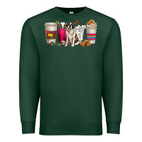 Sports Green st. bernard dog coffee cups Premium Sweatshirt - texasbilliewilder