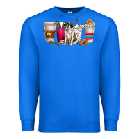 True Royal st. bernard dog coffee cups Premium Sweatshirt - texasbilliewilder
