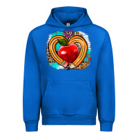 Cobalt teacher heart pen Urban Hoodie - AdoDesignShop