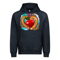 Navy teacher heart pen Urban Hoodie - AdoDesignShop