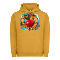 Pigment Peanut Butter teacher heart pen Urban Hoodie - AdoDesignShop